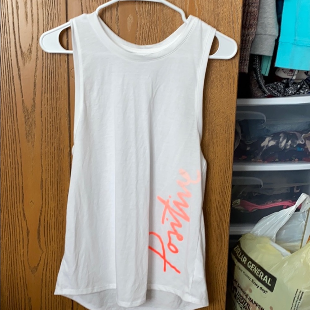 White tank top